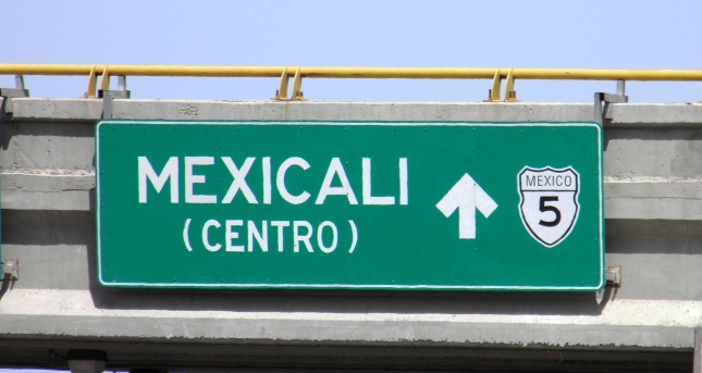 Mexicali sign